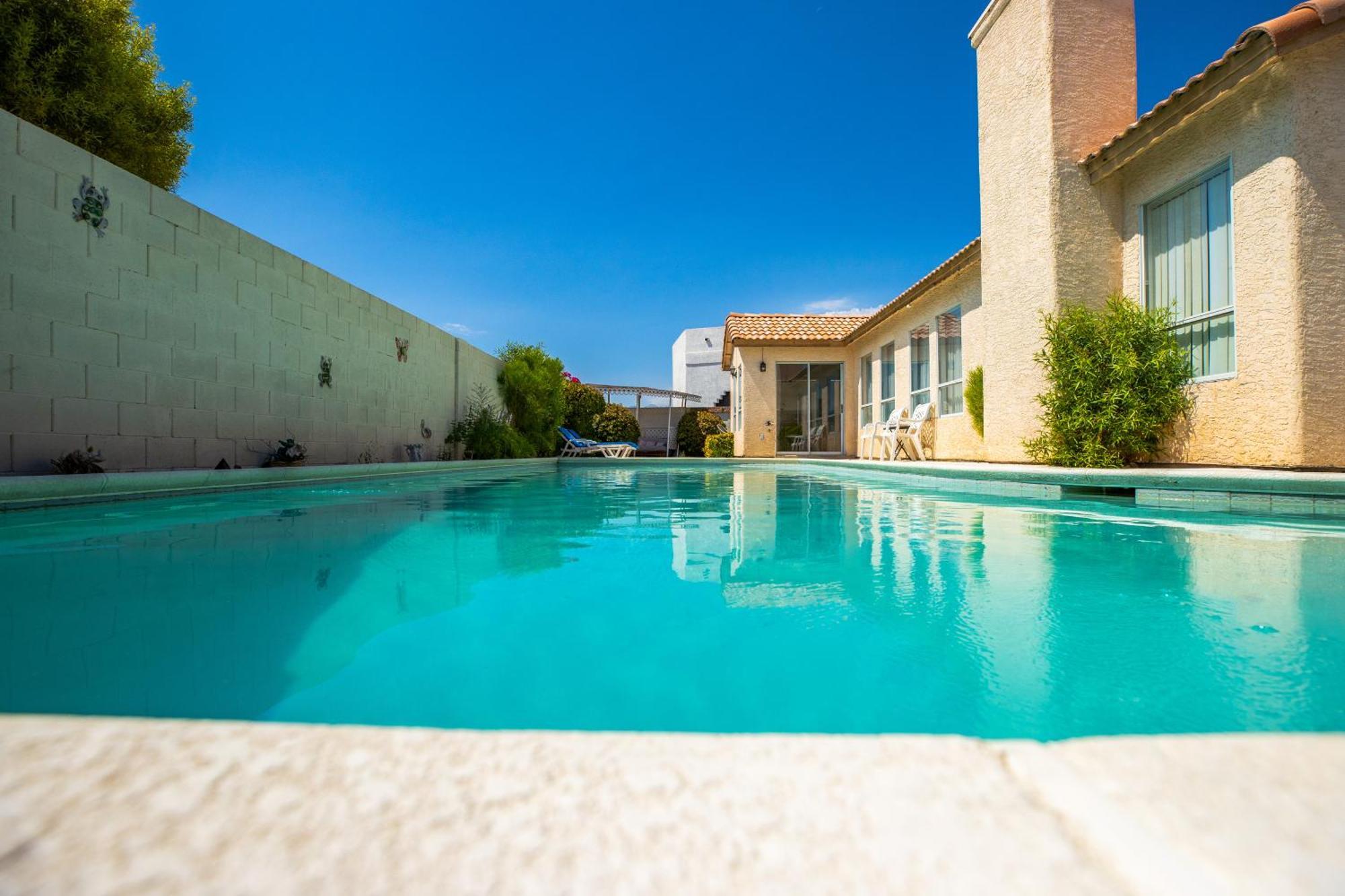 Luxury 1900 Sq Ft House Huge 46 Ft Pool & Hot Spa Las Vegas Exterior foto